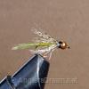 Soft Hackle Hares Ear Olive Beadhead