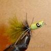 Bluegill Popper Green/Olive Rubber Leg