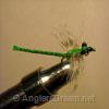 Adult Green Extended Body Damselfly