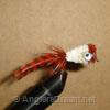 Bass Hair Bug Orange/Cream