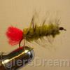 Wooly Worm Olive/Red
