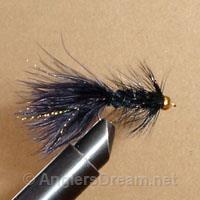 Wooly Bugger Black Beadhead