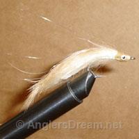 Baitfish Bunny Tan Epoxy Head