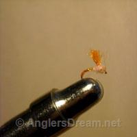 Emerger, Snowshoe Midge Orange