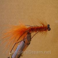 Lamar's Lead Eye Wooly Bugger Brown Rubberlegs